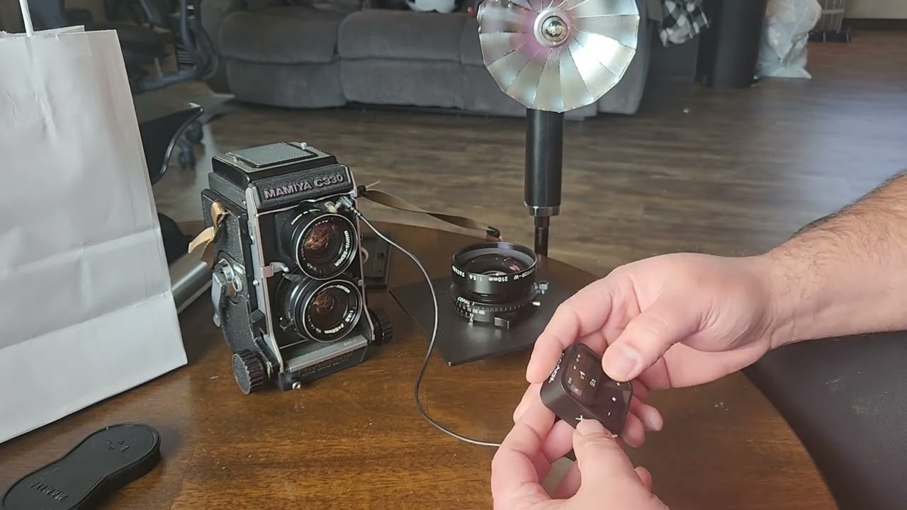 trigger remote flash wireless with vintage film cameras