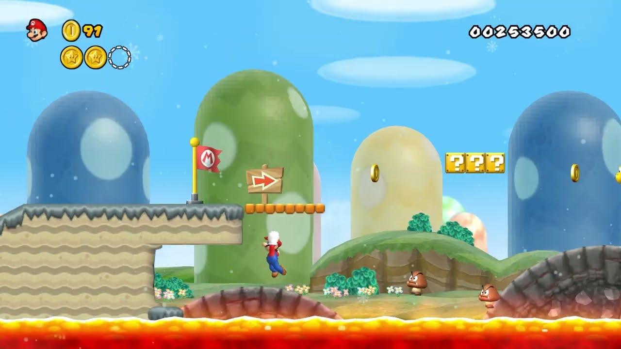 [TAS] Harder Mario Bros. Meltdown 100% - World 1 (WIP)