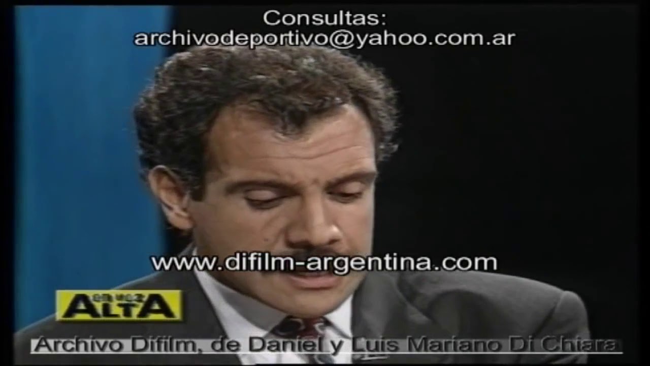 Eduardo Massera con Daniel Hadad y Marcelo Longobardi - DiFilm (1995)