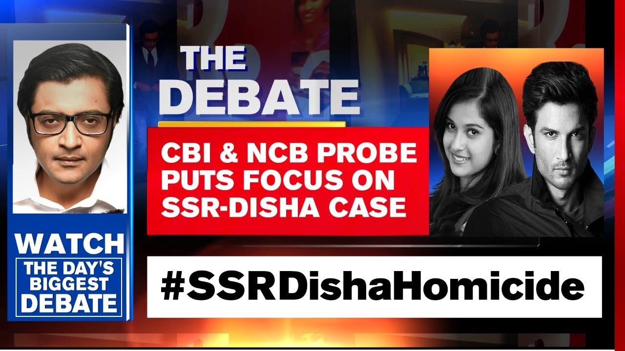 CBI & NCB Probe Puts Focus On Sushant-Disha Case | Arnab Goswami Debates