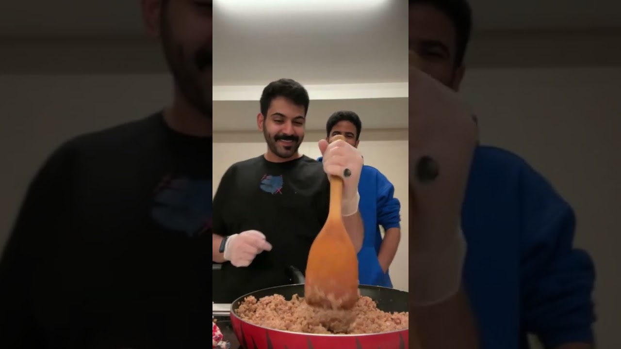 بث عزيز المحمد ج٢ | البث الثاني ، تكملة تجهيز اطباق الفطور مع ابراهيم 😂👏🏻