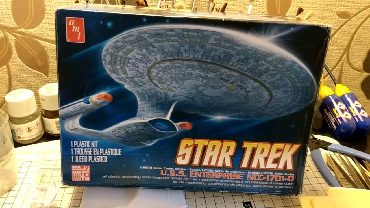AMT 1/2500 USS Enterprise-D Part 1