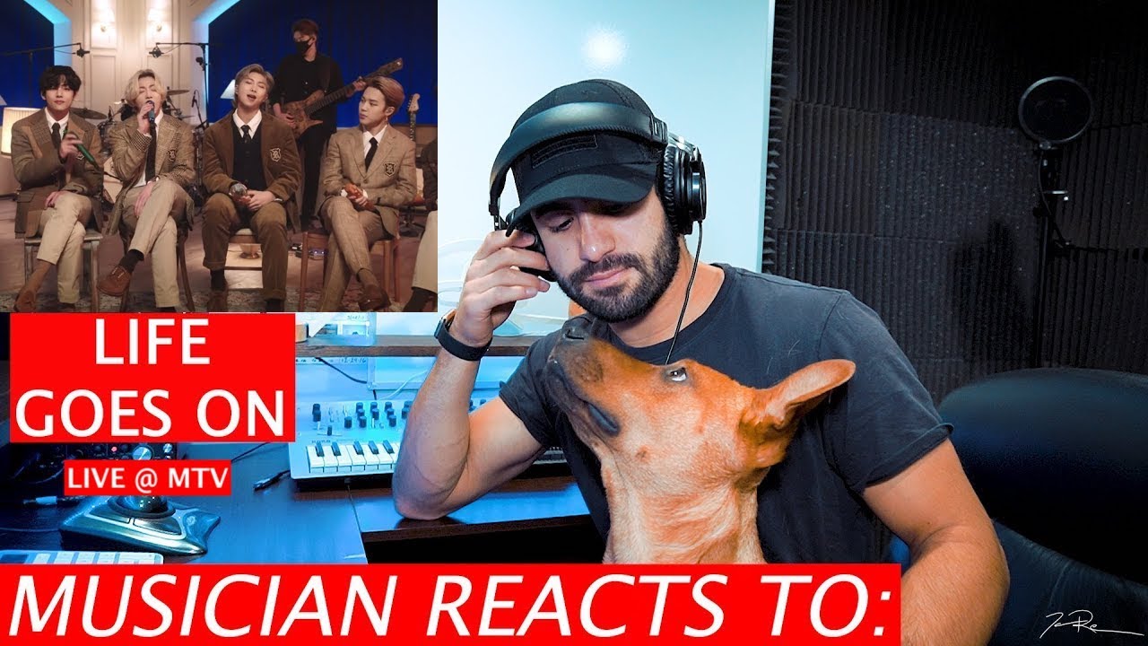 Musician Reacts to BTS | Life Goes On | (MTV LIVE)