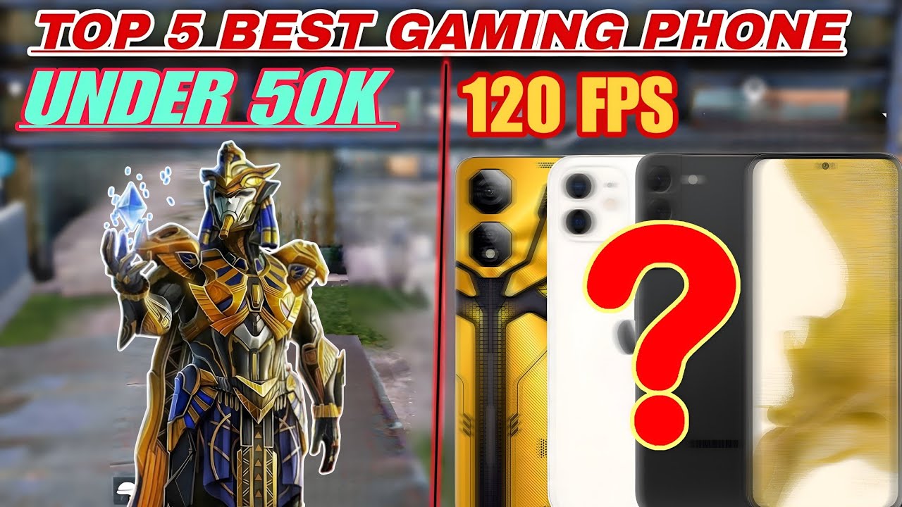 Best Gaming phones under 50k 2026 🔥😍 | Best Gaming phone for Pubg mobile/bgmi under 60k 120fps.