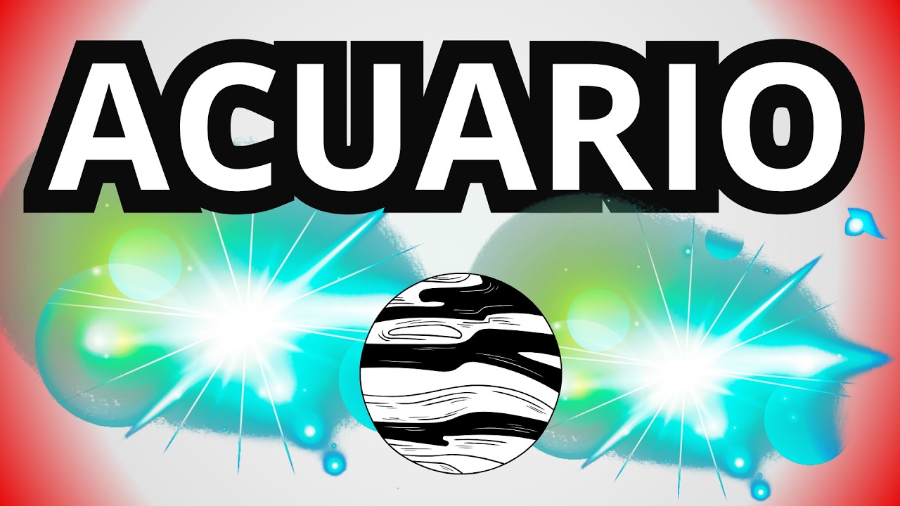 ACUARIO SENTENCIA DICTADA🌠EL UNIVERSO TE PAGA EN ORO ⚖️LO QUE LLEGA A TUS MANOS TE DEJA EN SHOCK