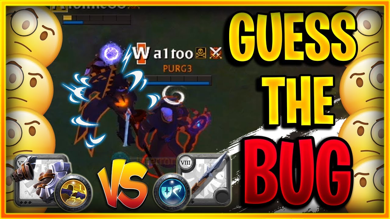 A REALLY STRANGE BUG DURING A 1V1, THAT WAS CLOSE 😕 | ALBION ONLINE 🏹