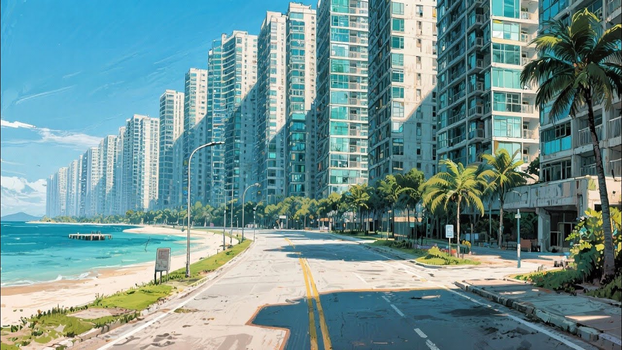 Оушен Флауэр Айленд🇨🇳 Китайский остров за $22 млрд стал городом-призраком? (4K UHD)