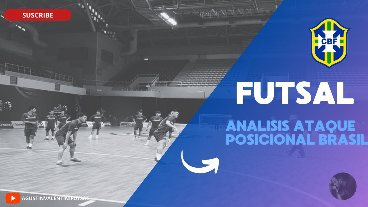 📌 Futsal Ataque Posicional: Análisis Táctico Brasil.