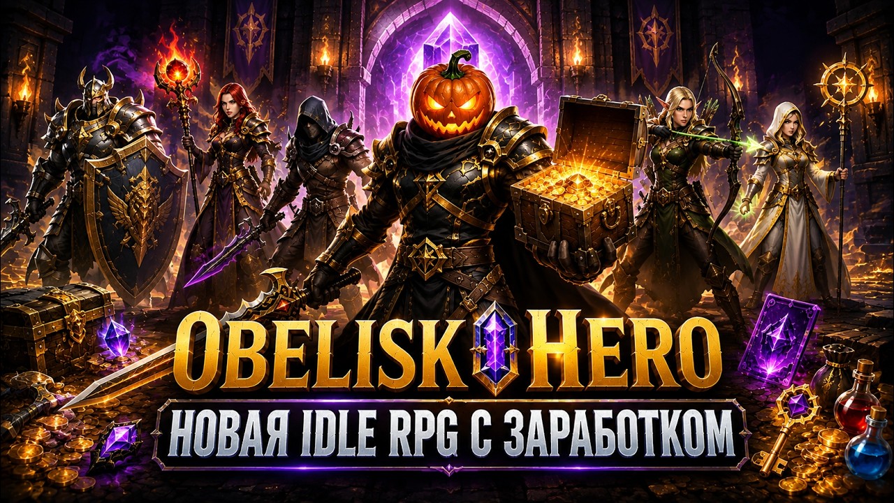 OBELISK HERO &mdash; НОВАЯ IDLE RPG С ЗАРАБОТКОМ | ОБЗОР WEB3 ИГРЫ