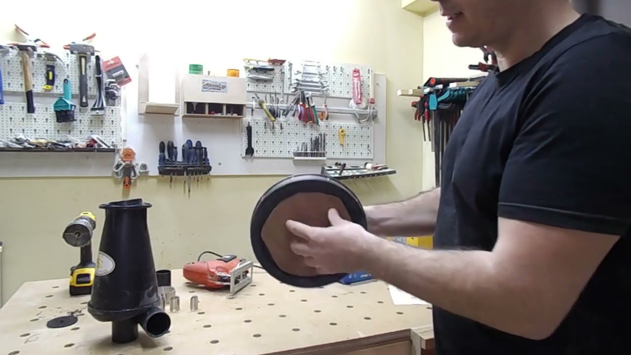 κυκλωνικό σύστημα σκούπας - how to install dust cyclonic system