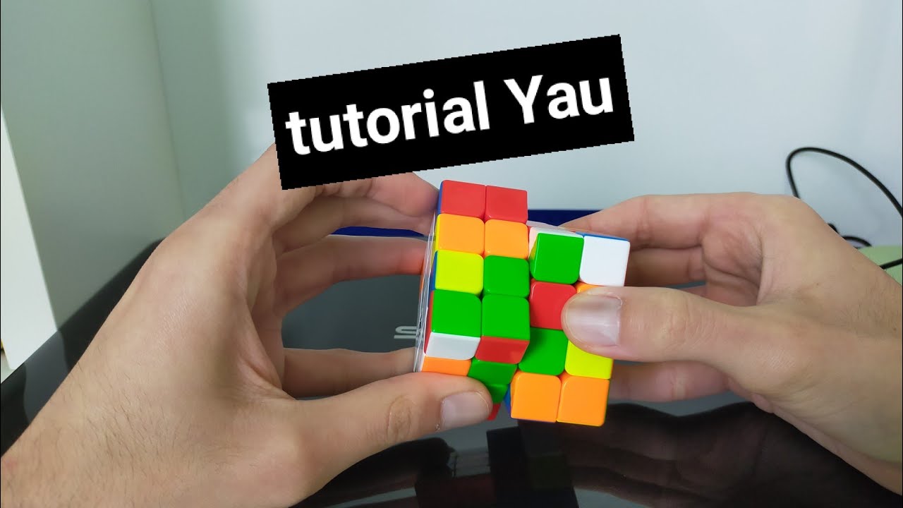 tutorial 4x4x4 Yau (tranne spigoli)