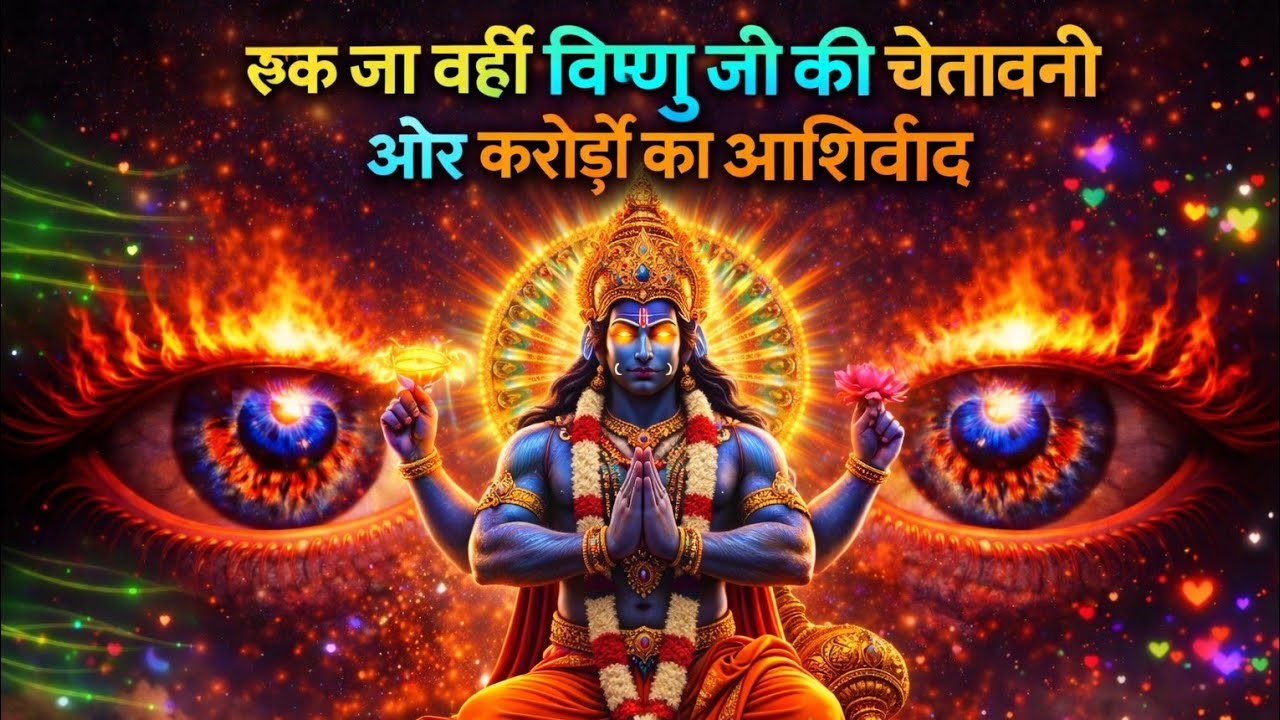 108✨ भगवान विष्णु का दिव्य संदेश 😱 आज स्वयं श्रीहरि दे रहे हैं संकेत |