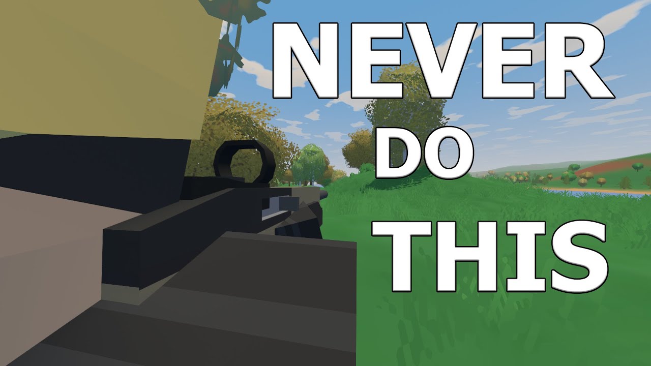 You're Using Optics WRONG in Unturned