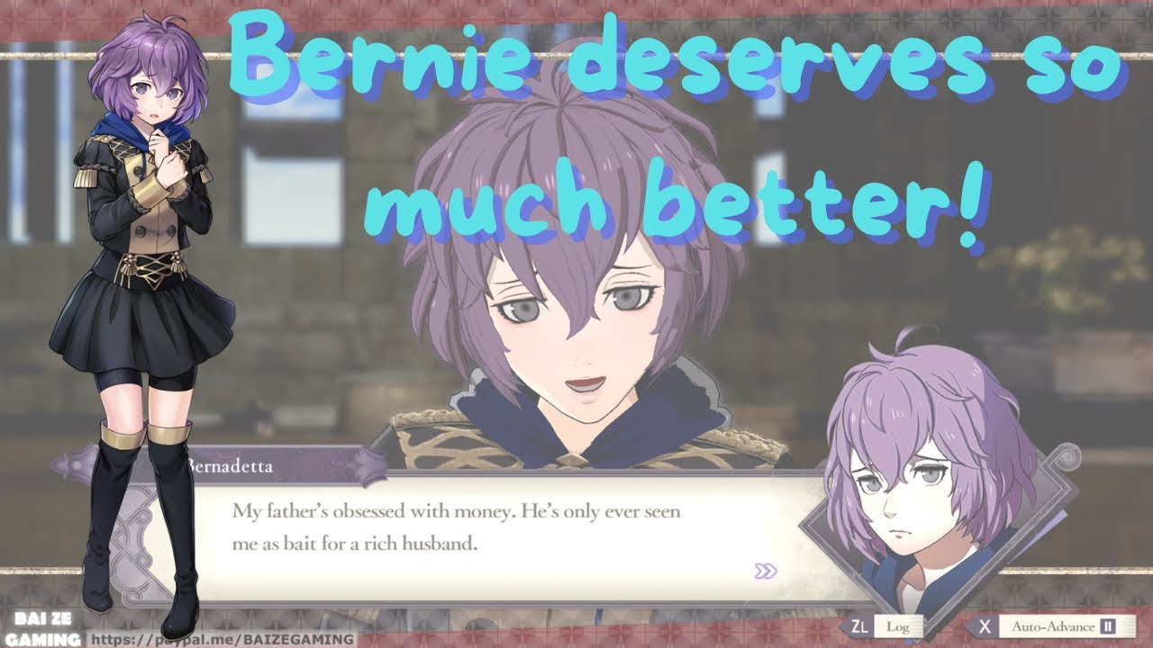 Drawing Bernadetta and Byleth