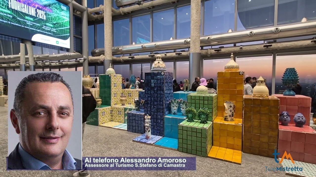 La ceramica Siciliana protagonista a Milano, anche S. Stefano di Camastra al Fuorisalone