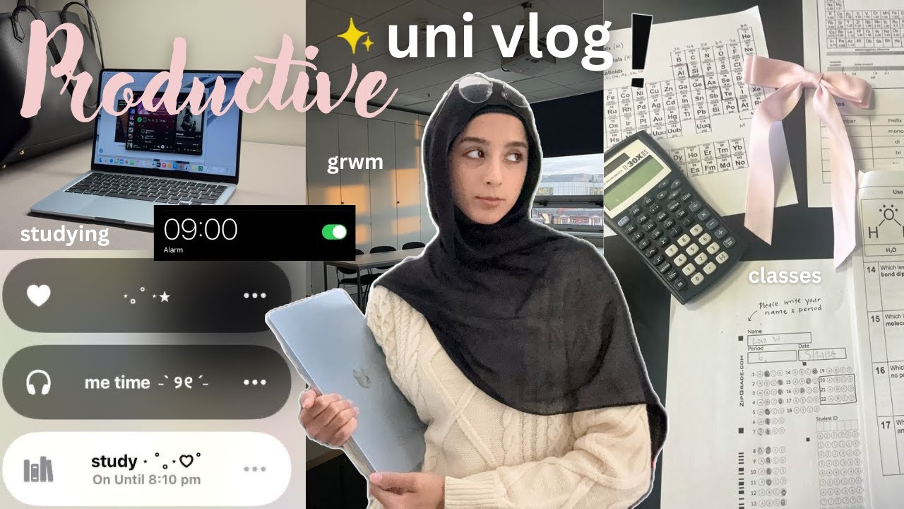 Продуктивный и расслабленный день в хиджабе ⋆౨ৎ˚⟡˖ ||Дневники университета (20)