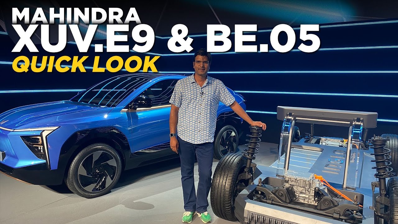 Mahindra XUV.e9 & BE.05 | INGLO EV Platform Explained | Times Drive | Auto News | Motor News