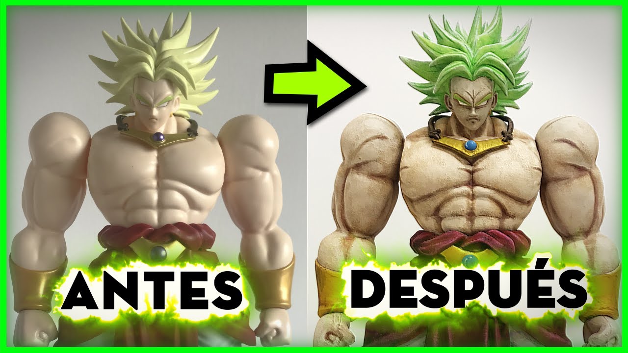 REPINTANDO a BROLY (Dragon Ball Z) | CUSTOM FIGURE REPAINT