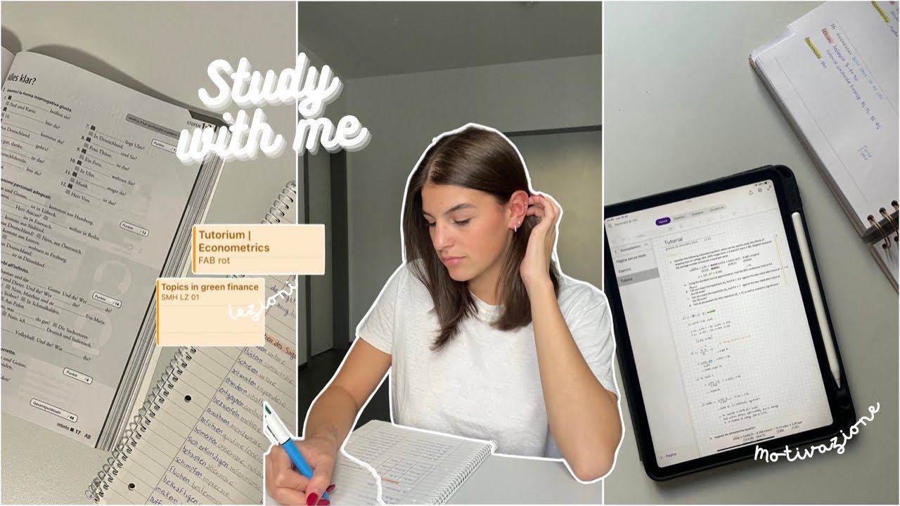 STUDY VLOG: università in Germania, che corsi ho scelto & esercizi e appunti | Valeria Martinelli