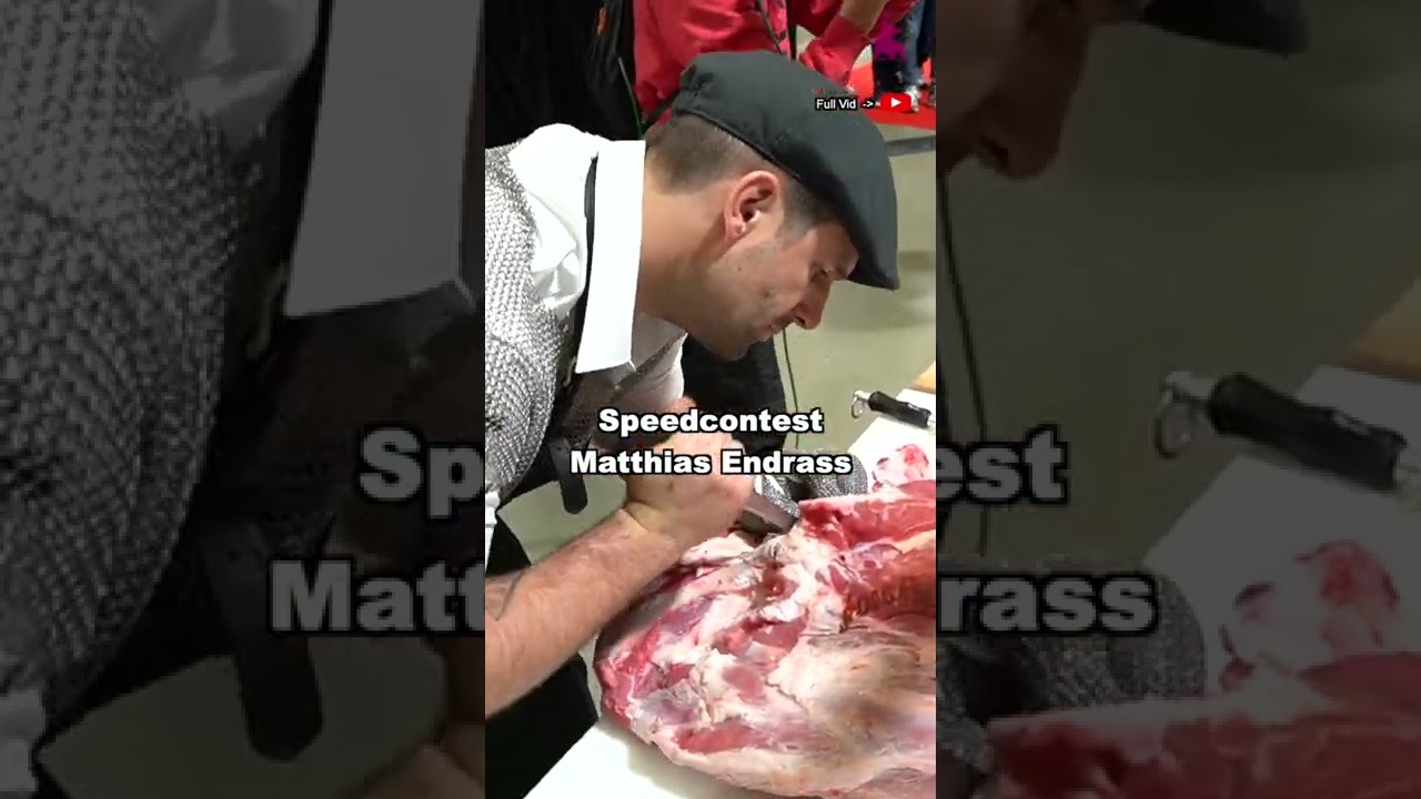 🔥 EUROPAMEISTERSCHAFT 21 🇪🇺 der Metzger 🔪🥩 in Frankreich 🇫🇷 - Speedcontest Matthias Endrass