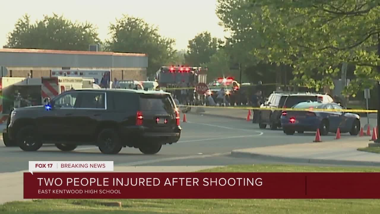 Two people shot at East Kentwood High School