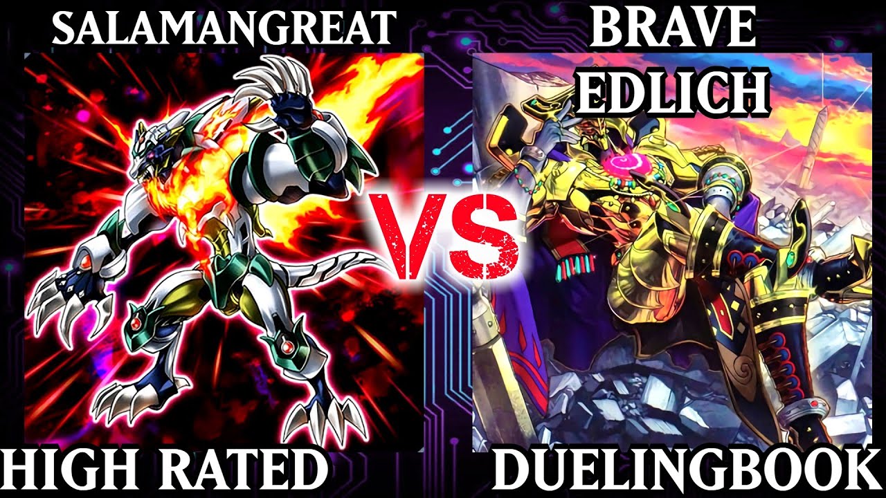 Salamangreat vs Branded Eldlich | POST Dimension Force | High Rated | Dueling Book