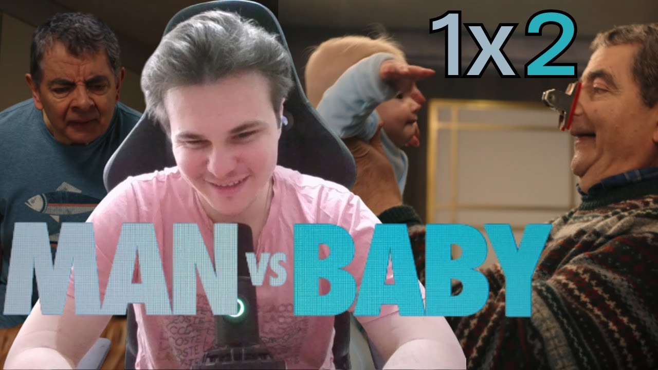 MR. BEAN'İN EN ZOR SINAVI: BEBEK BEZİ! 💩🤣 | MAN VS. BABY 1x2 | REAKSİYON