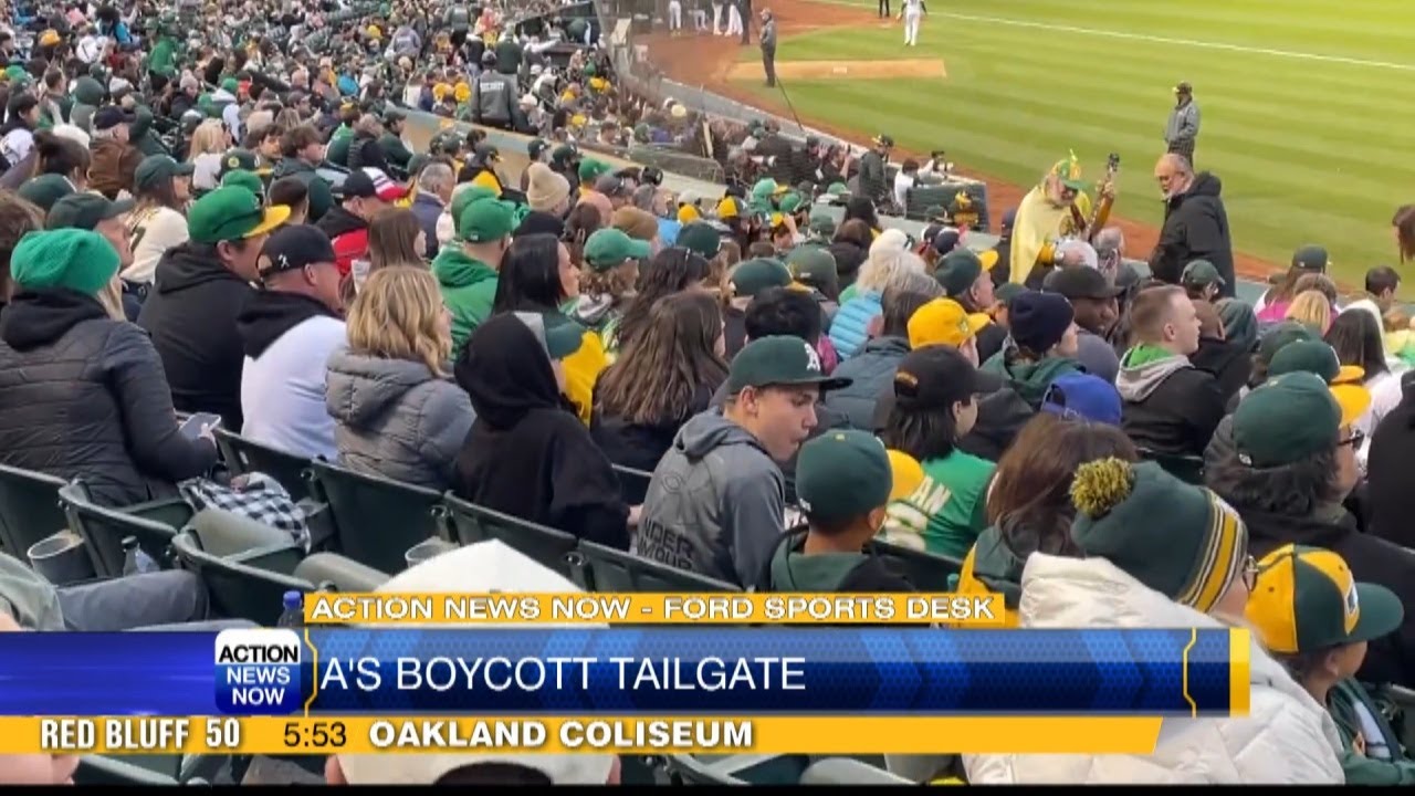 Some fans boycotted the Oakland A's home opener