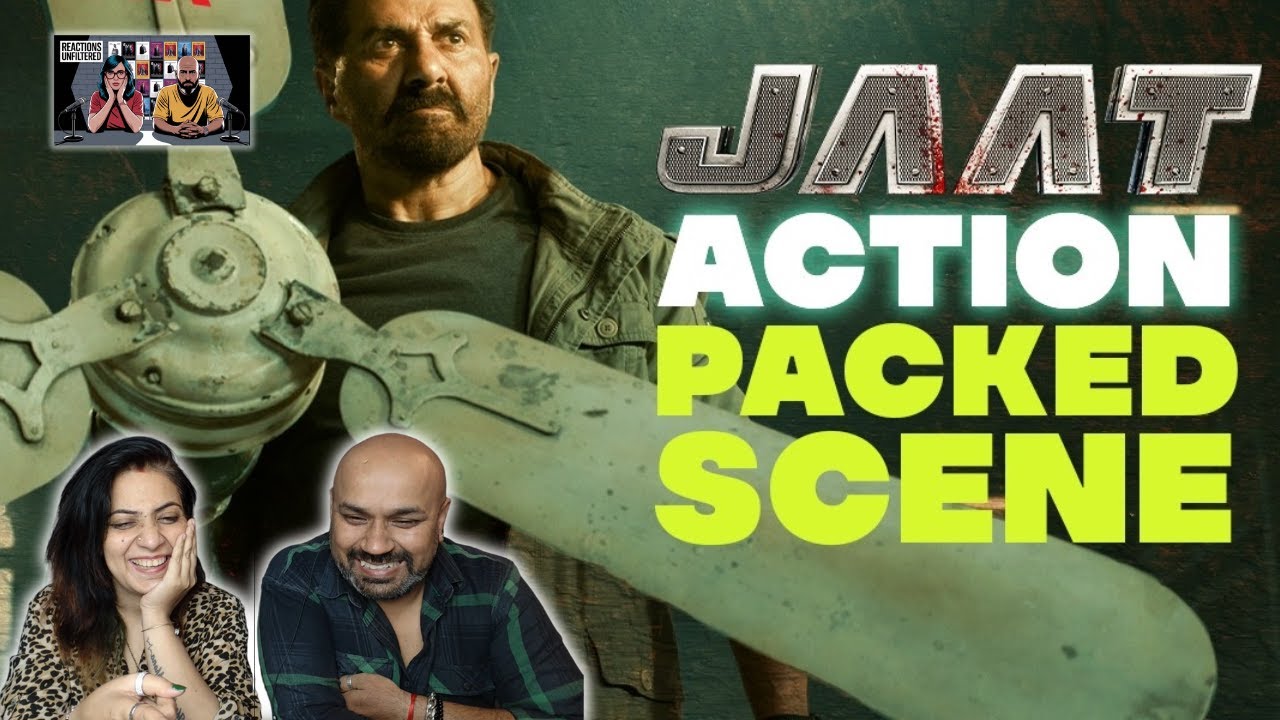 Somulu Fight Scene with Sunny Deol | JAAT | Reaction