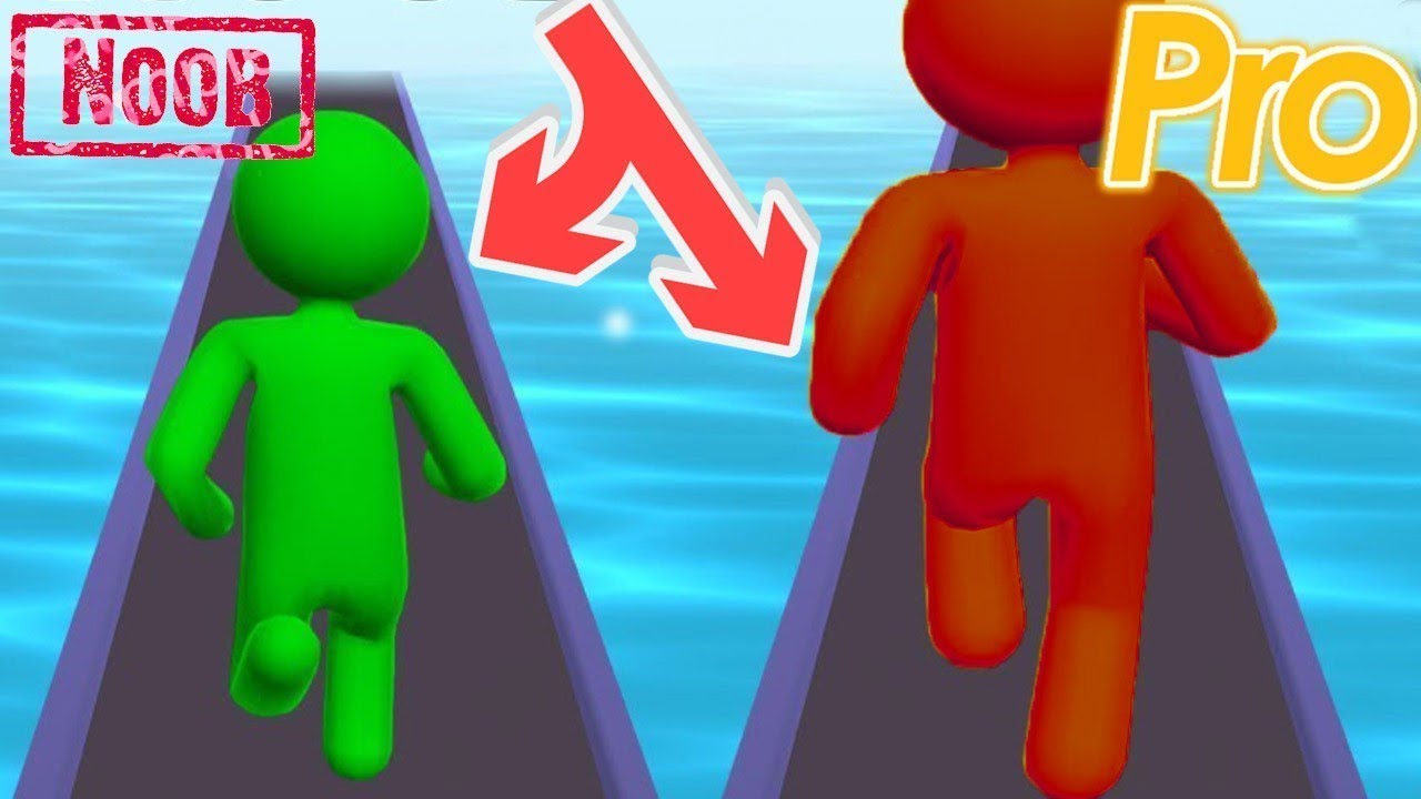NOOB vs PRO in Giant Rush!