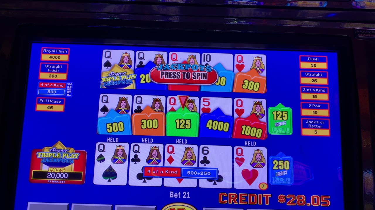 Video Poker Wins at Morongo Casino Resort and Spa