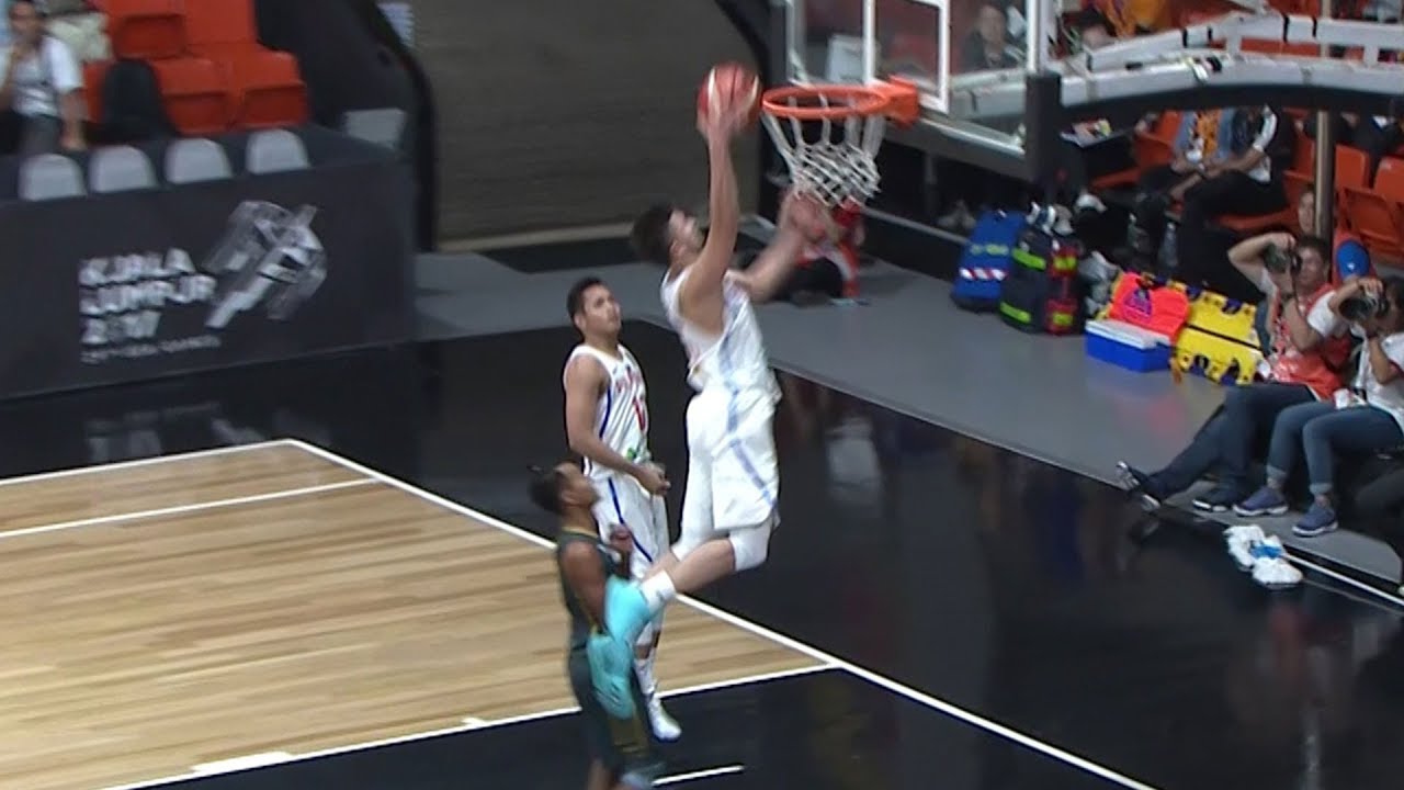 Kobe Paras went on a dunking spree against Myanmar! | SEA Games 2017