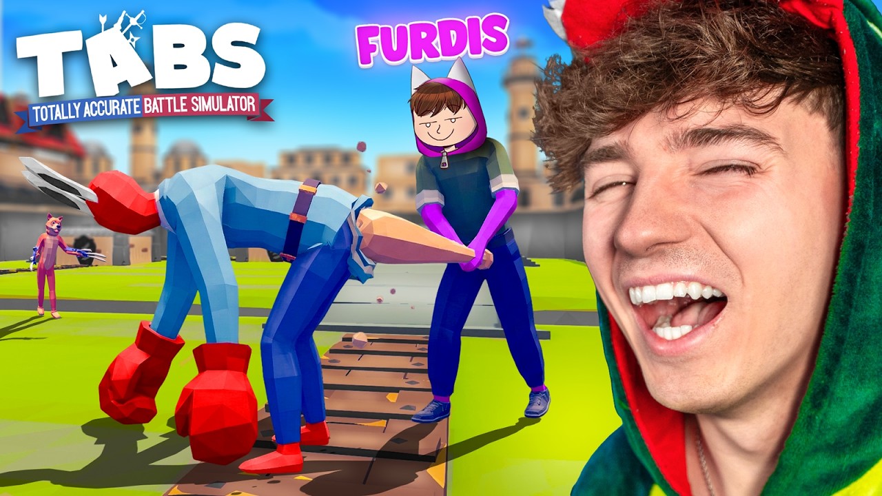 FUFU VERSOHLT MR KRABS DEN AR***?!😂 | Totally Accurate Battle Simulator