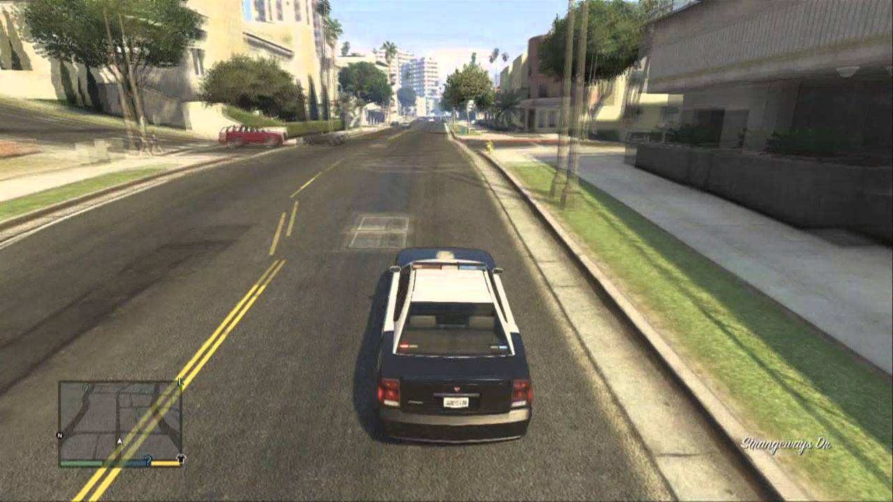 GTA V Rare Buffalo Police Car