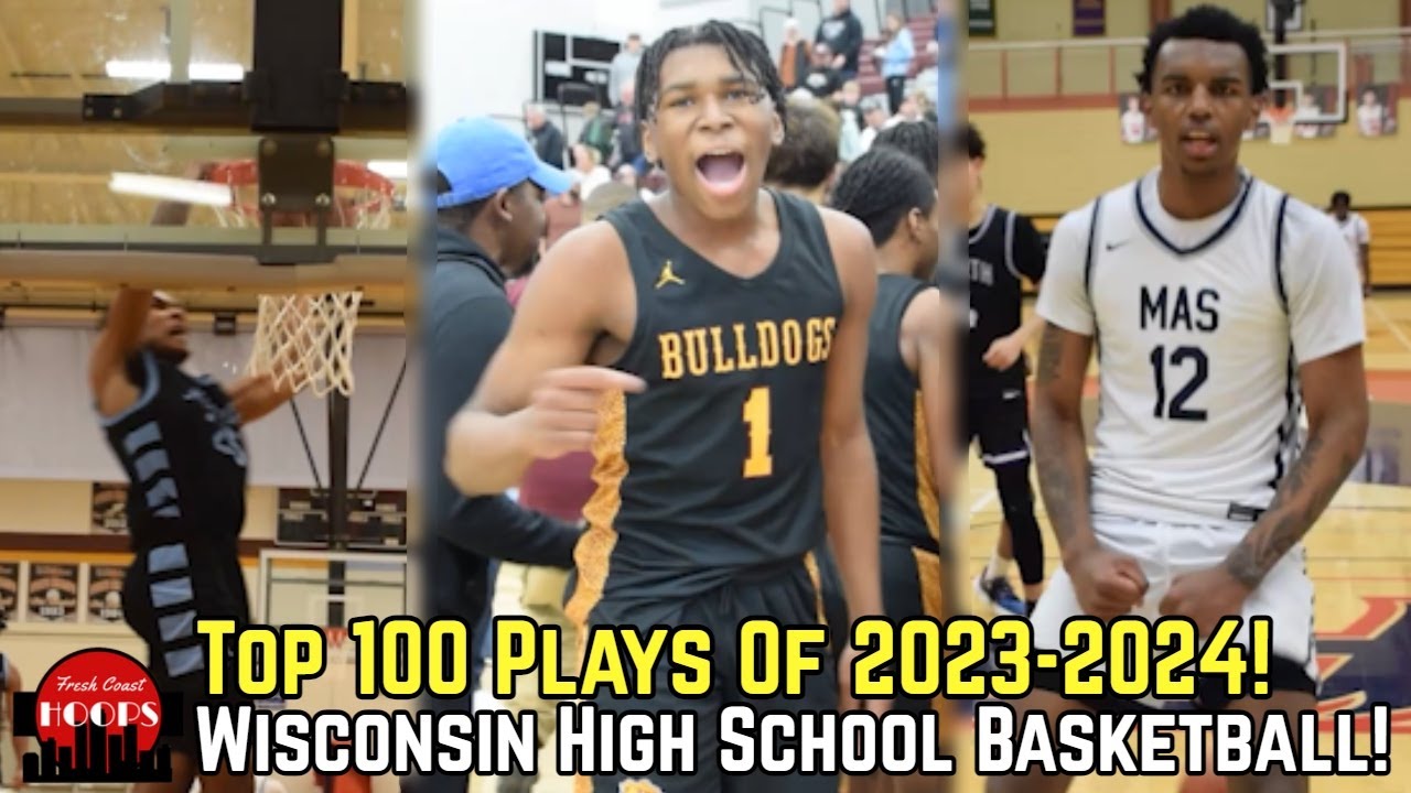 Wisconsin Basketball Top 100 Plays Of 2023-24! Crazy Highlights!