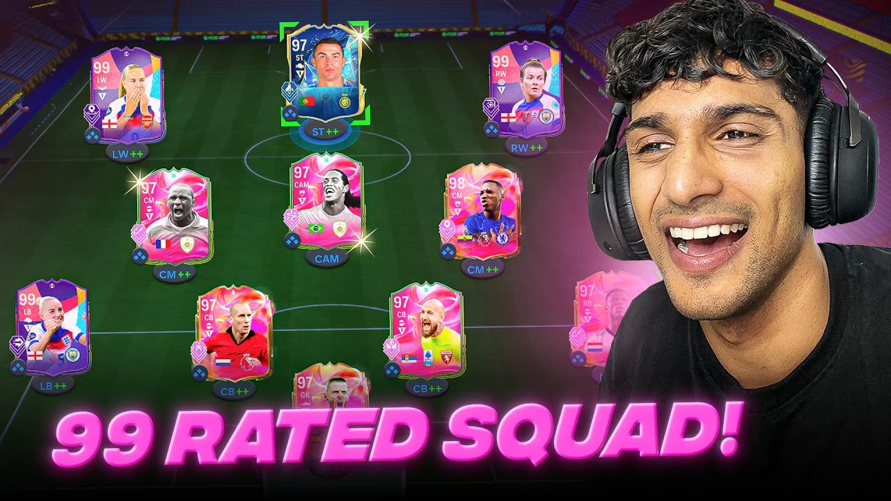 എന്നെ തോൽപിക്കാൻ ആരുണ്ടെടാ😏🤫 MY END GAME SQUAD FC25