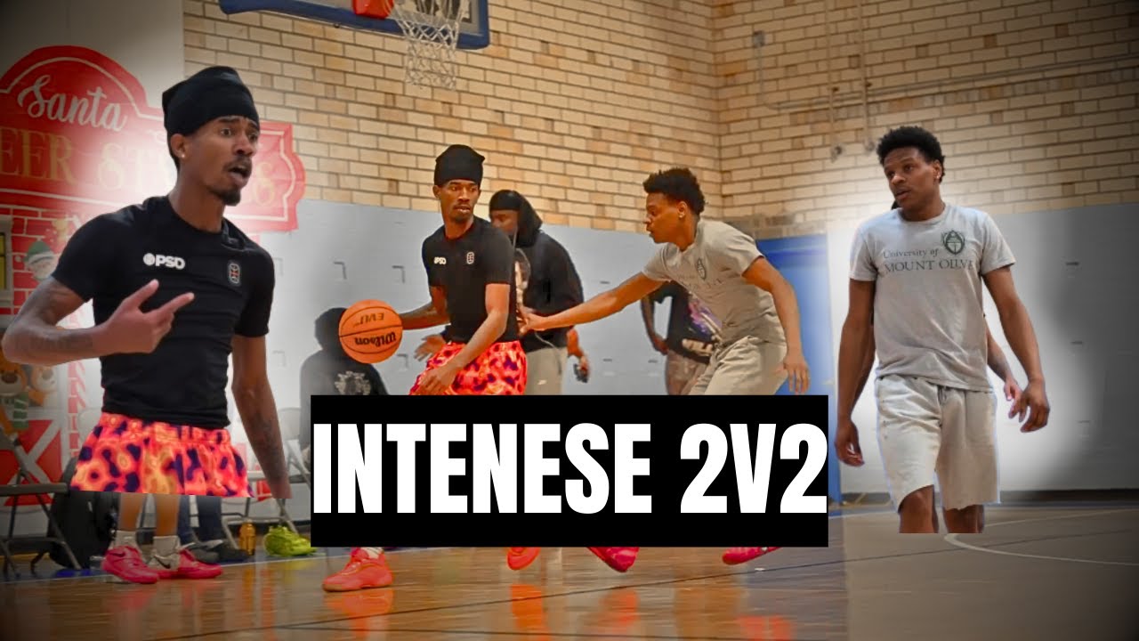 2v2 Basketball Game GOT INTENSE! High Energy & Crazy Trash Talk