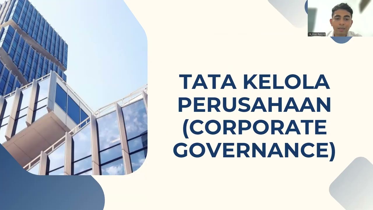 Organisasi Multinasional serta Tata Kelola Perusahaan dan Dewan Direksi oleh Rias Rasyid