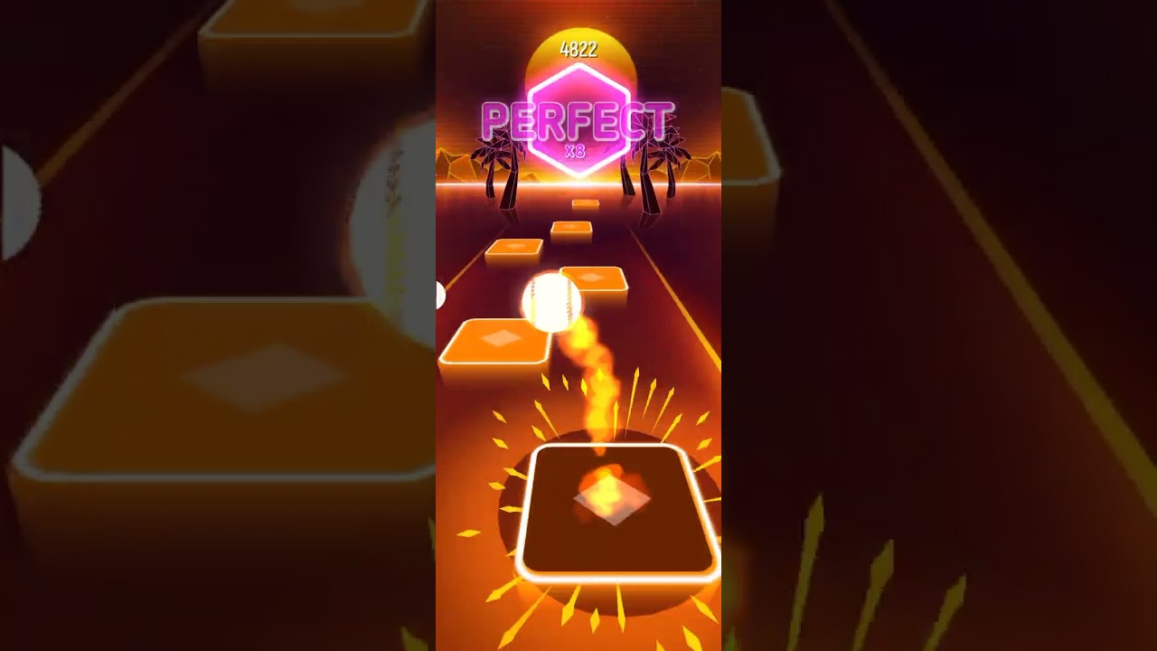 OneRepublic - Counting Stars | Tiles hop Endless mode 7 record 8061
