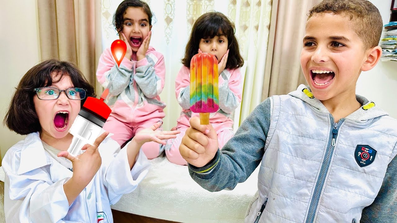 لما ابنك الصغير ما يسمع كلامك ويشتري اسكمو 🍦