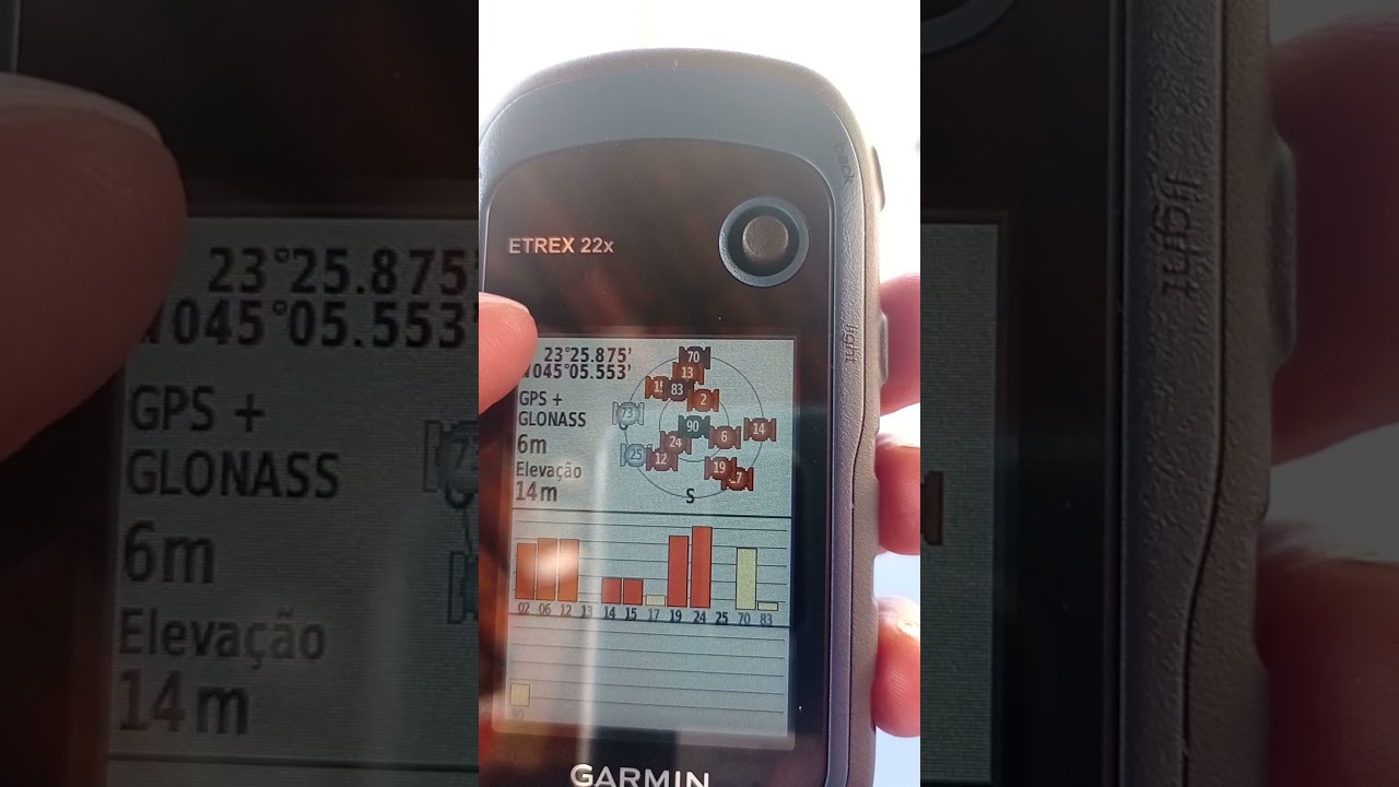 GPS ETREX 22X PASSO 5 - CAPTURANDO AO MENOS 4 SATELITES