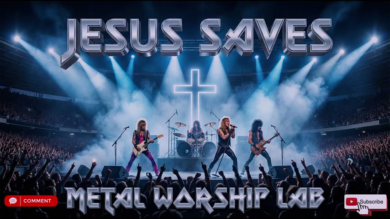 JESUS SAVES (Chris Tomlin) [80s Stadium Rock AI Cover]