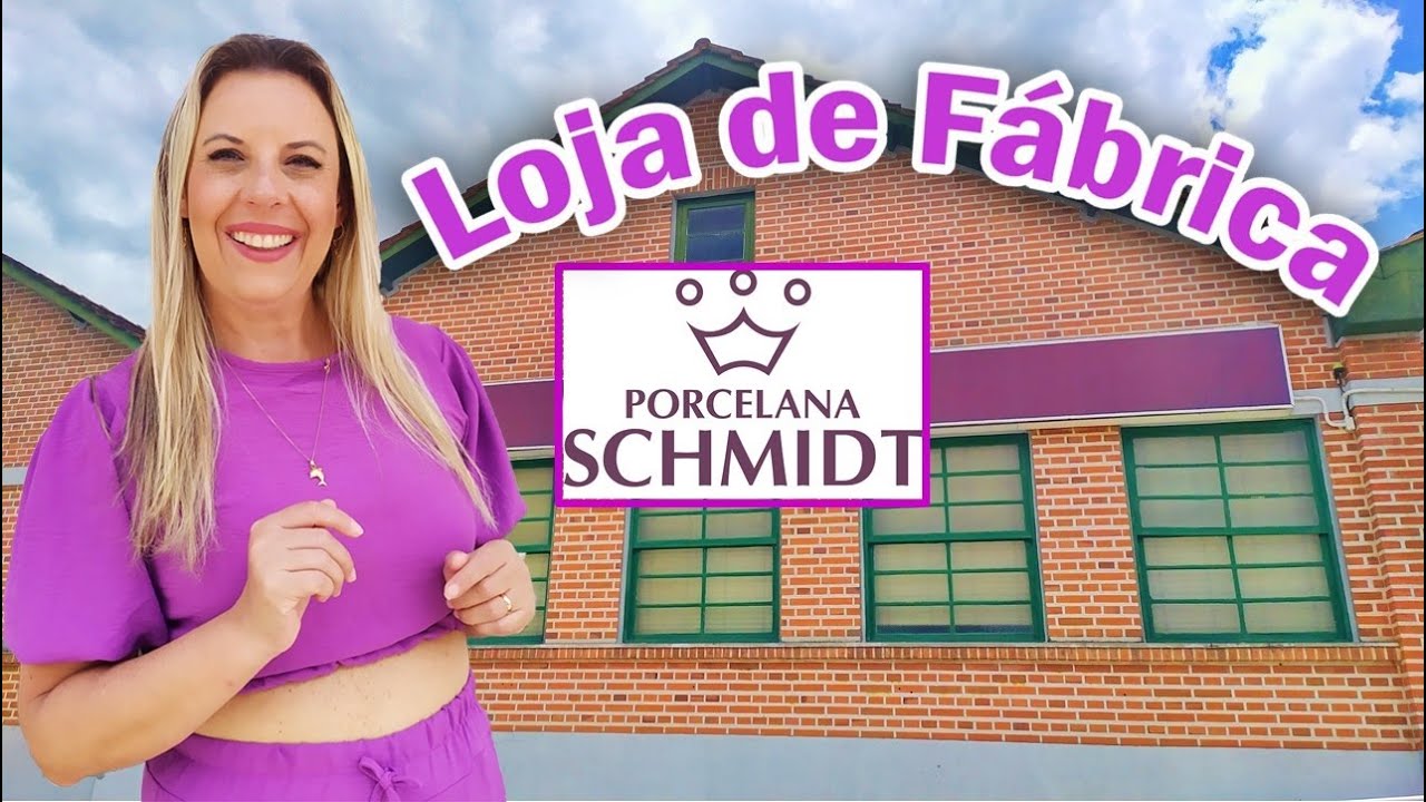 PORCELANA SCHMIDT - Tour na LOJA DE FÁBRICA e MEMORIAL em Pomerode SC