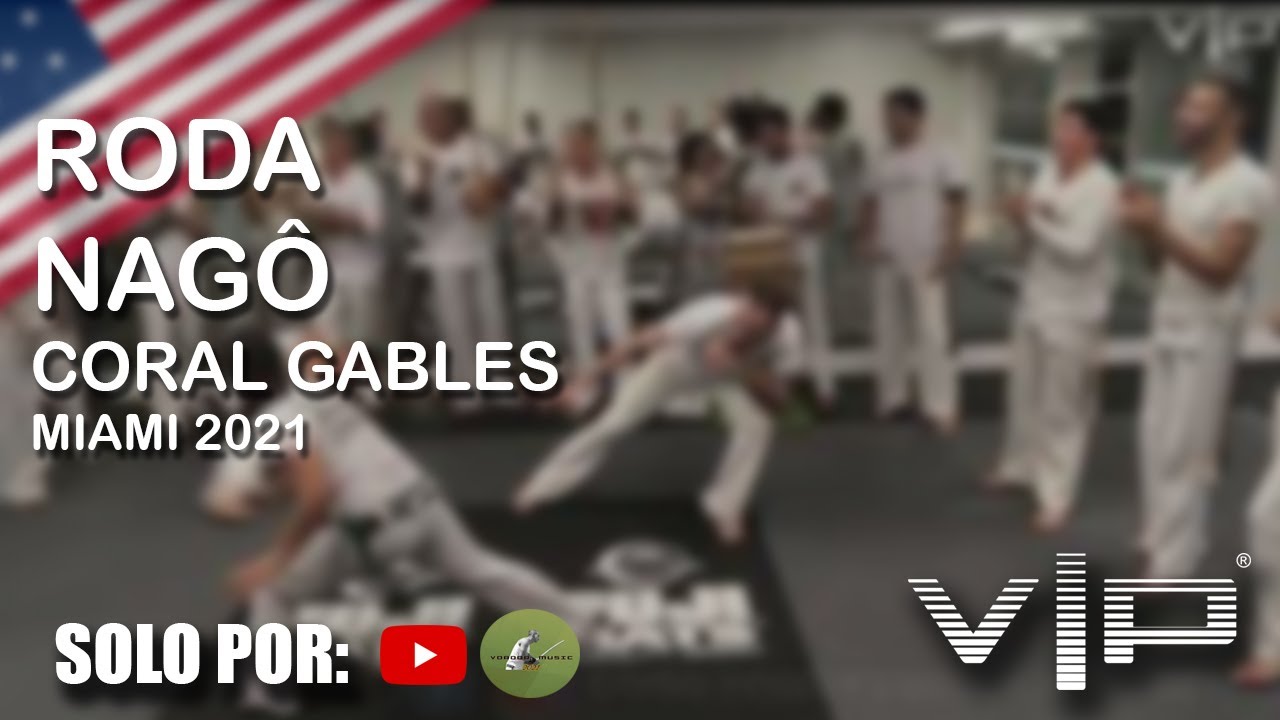 Roda capoeira Nago/Coral gables/M. Pequines/M.Andre/C.M.Voador/P. Loira capoeira nago Miami 2021