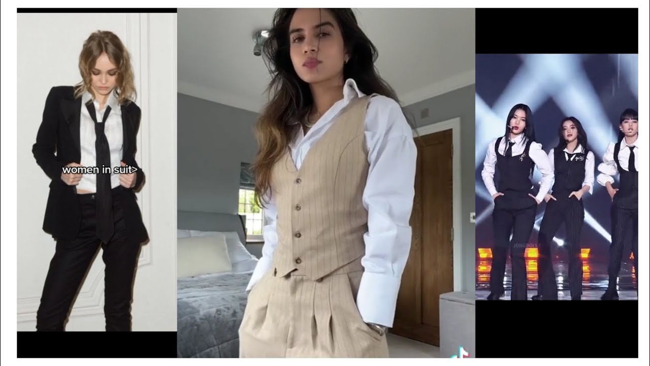 wlw tiktoks cause women in suits part1 🔥🔥🌈🌈🌈
