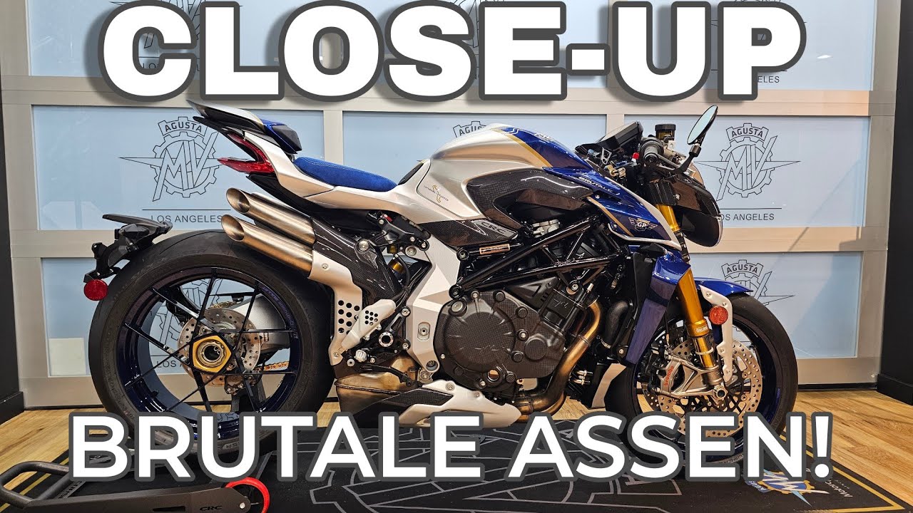 НОВЫЙ MV Agusta Brutale 1000 ASSEN Limited Edition! США