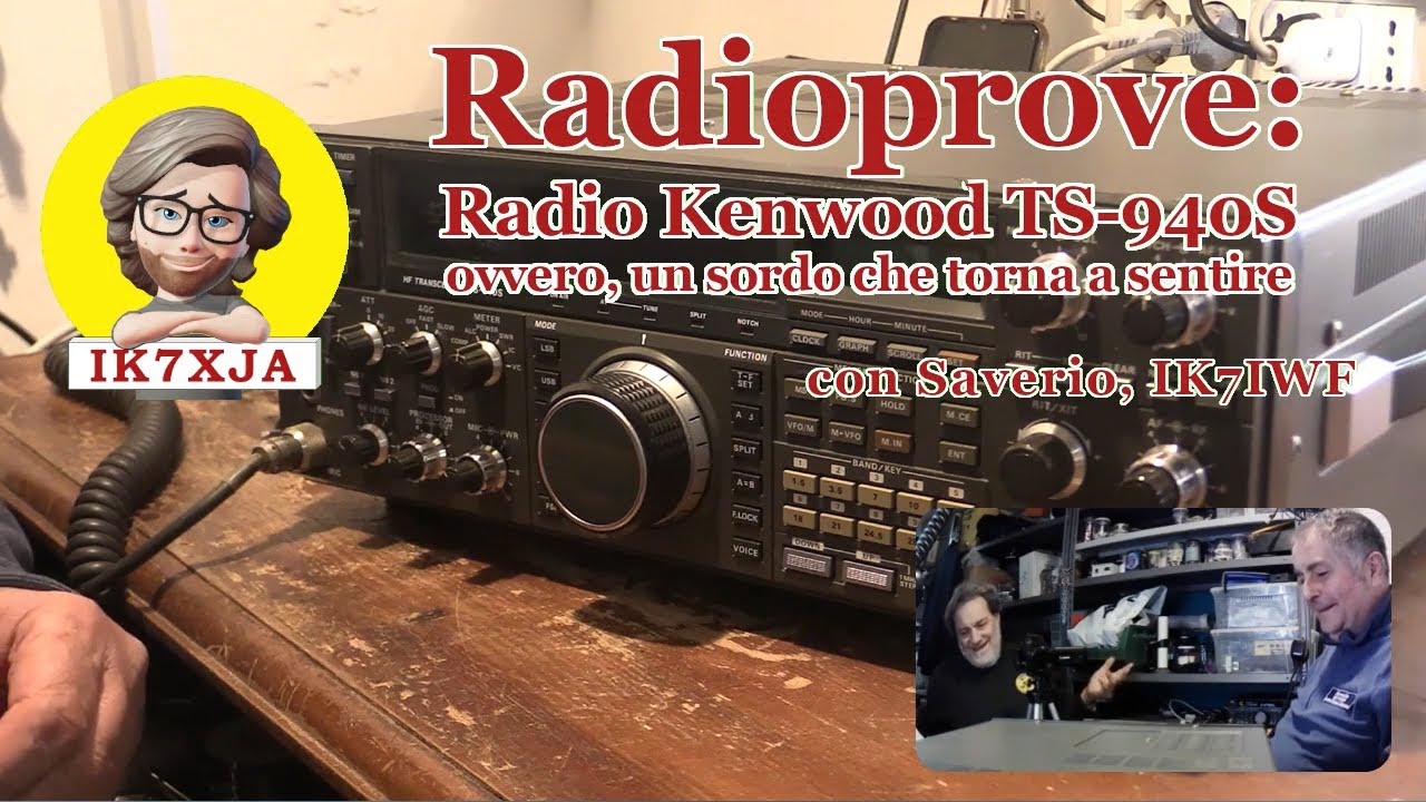 In prova: Kenwood TS-940S, un gigante d'altri tempi! #kenwood #hf #hamradio #radioprova