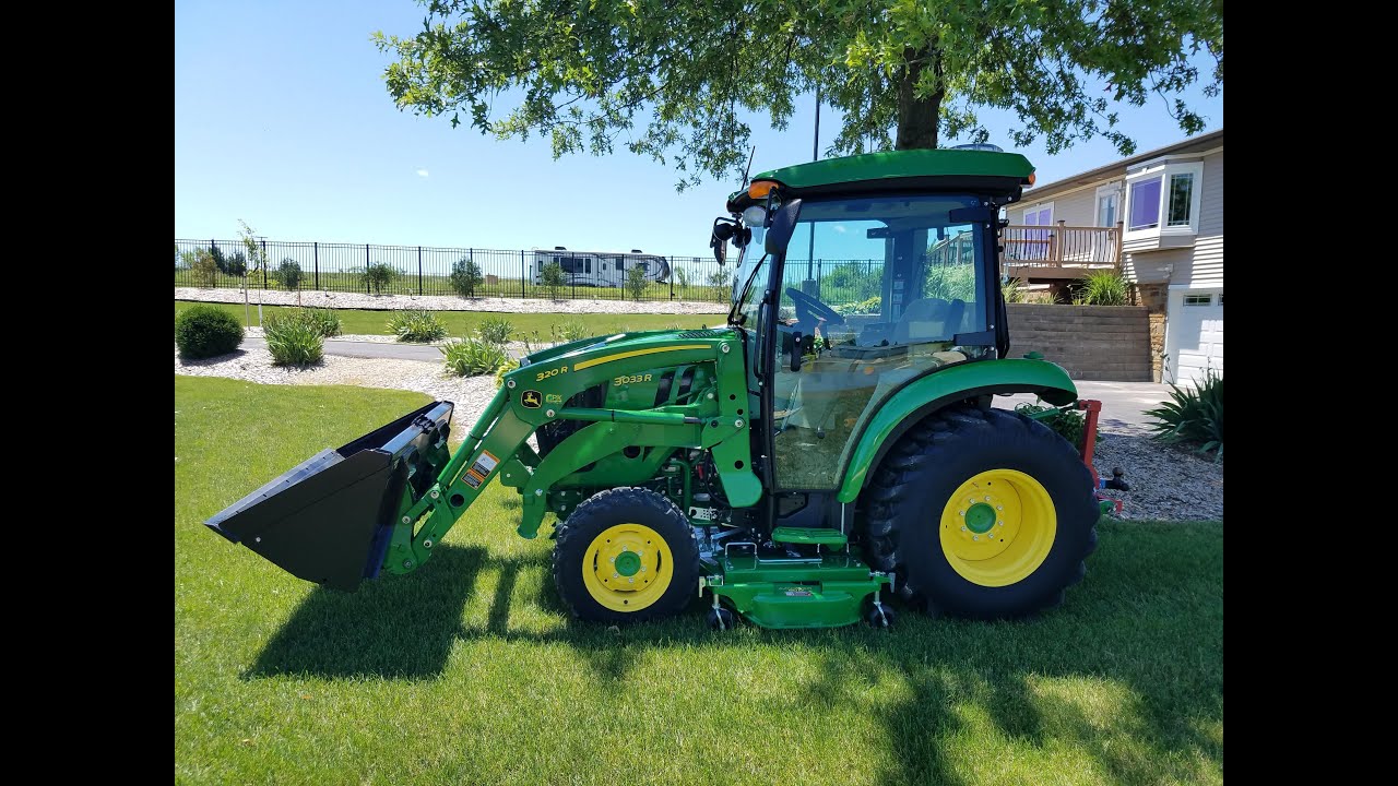 2019 John Deere 3033R Compact Utility Tractor Consumer Review, Part 1 by ECG Solar