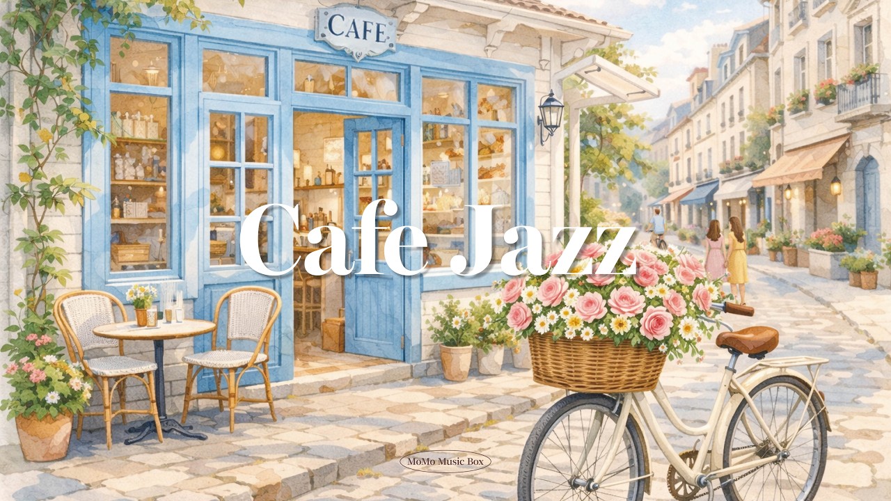 𝒑𝒍𝒂𝒚𝒍𝒊𝒔𝒕 🌿Emotional Jazz for Spring | ☀️Warm & Gentle Spring Jazz for Relaxing, Study & Caf&eacute; Moments