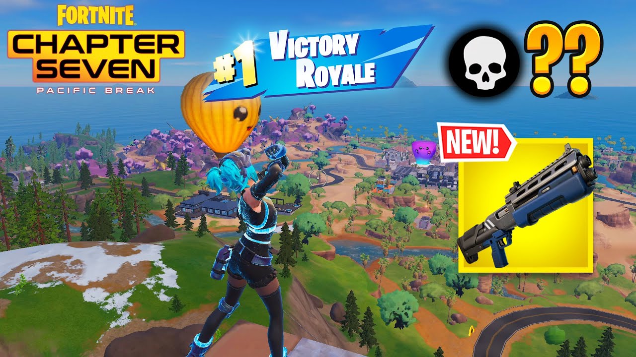 Fortnite Chapter 7 | High Kill Solo RANKED Win Full Gameplay (Keyboard & Mouse)